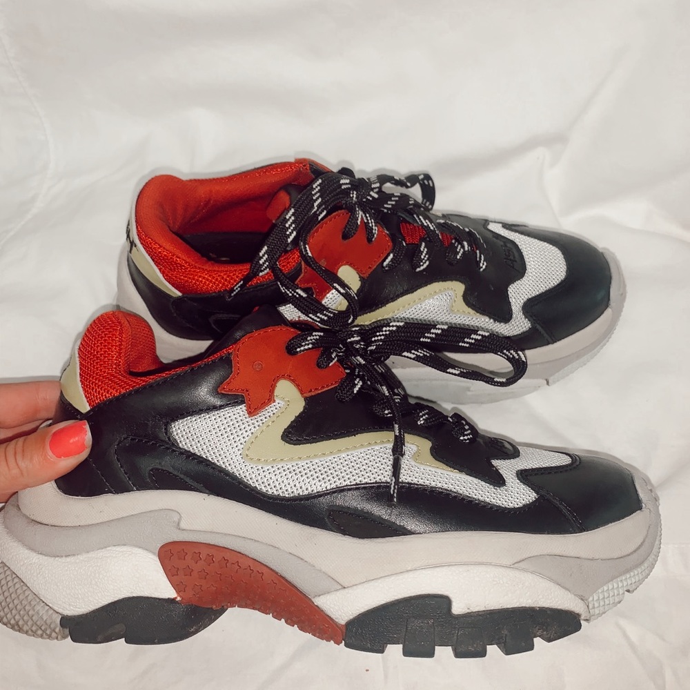 Ash shoes!!! Addict black/red